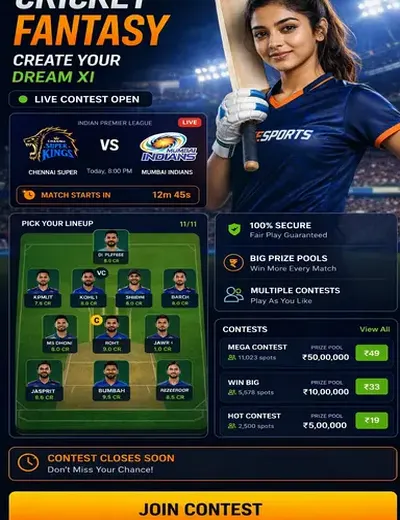 Brasino777 (brasino 777) fantasy cricket & matchday visual 3
